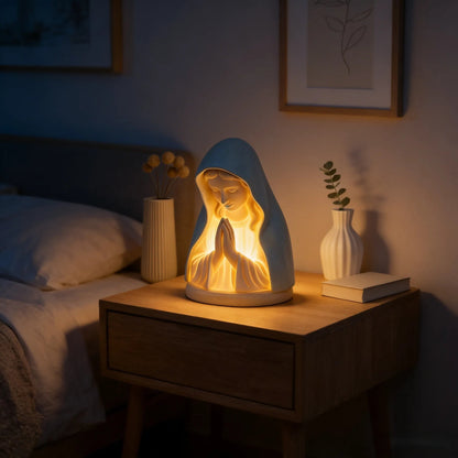 Virgin Mary Prayer Night Light