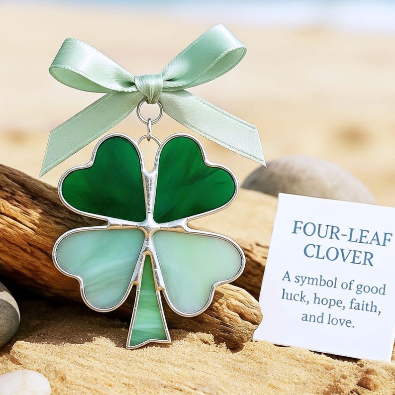 Easter Wire Wrapped Sea Glass Pendants